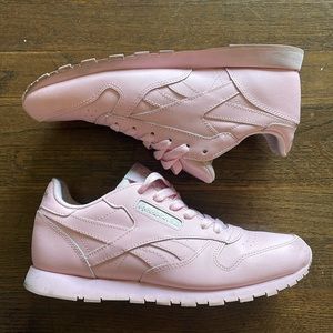 Pink Reeboks